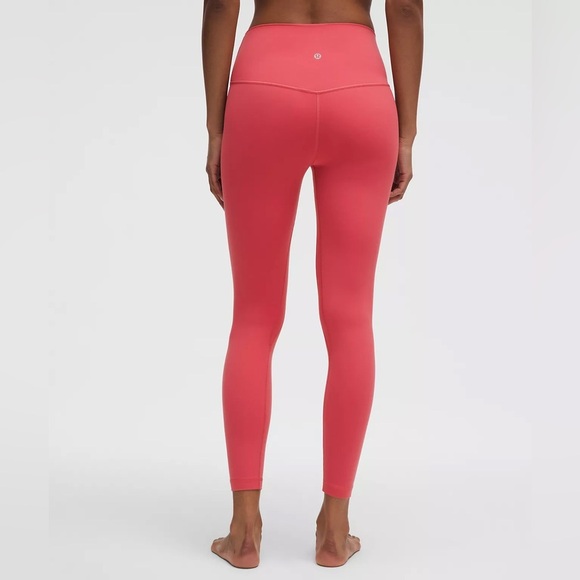 Lululemon align high rise w/ pockets 10 desert red - Picture 6 of 8